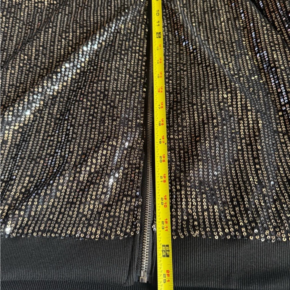 Plus Sequin Black Jacket - Picture 5 of 5